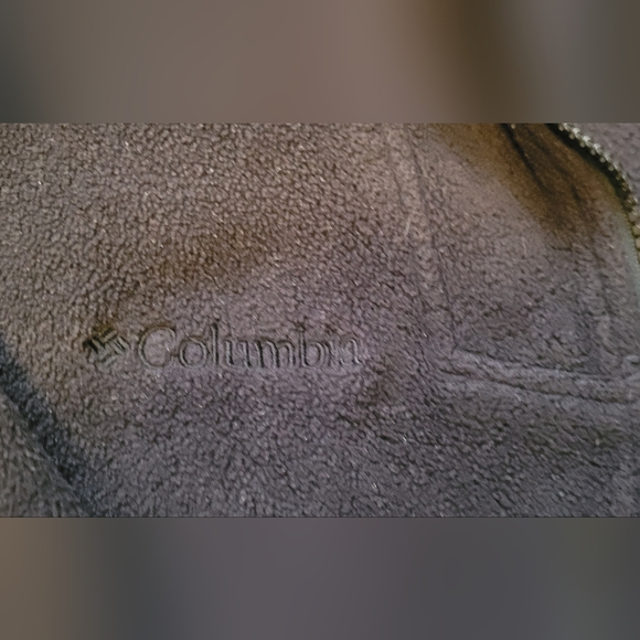 🔥2For$20 Columbia Youth Boys XL 18/20 Black Fleece Zip Jacket - Picture 3 of 5